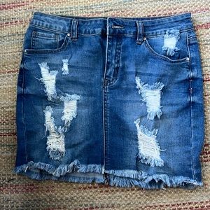 Jean Skirt